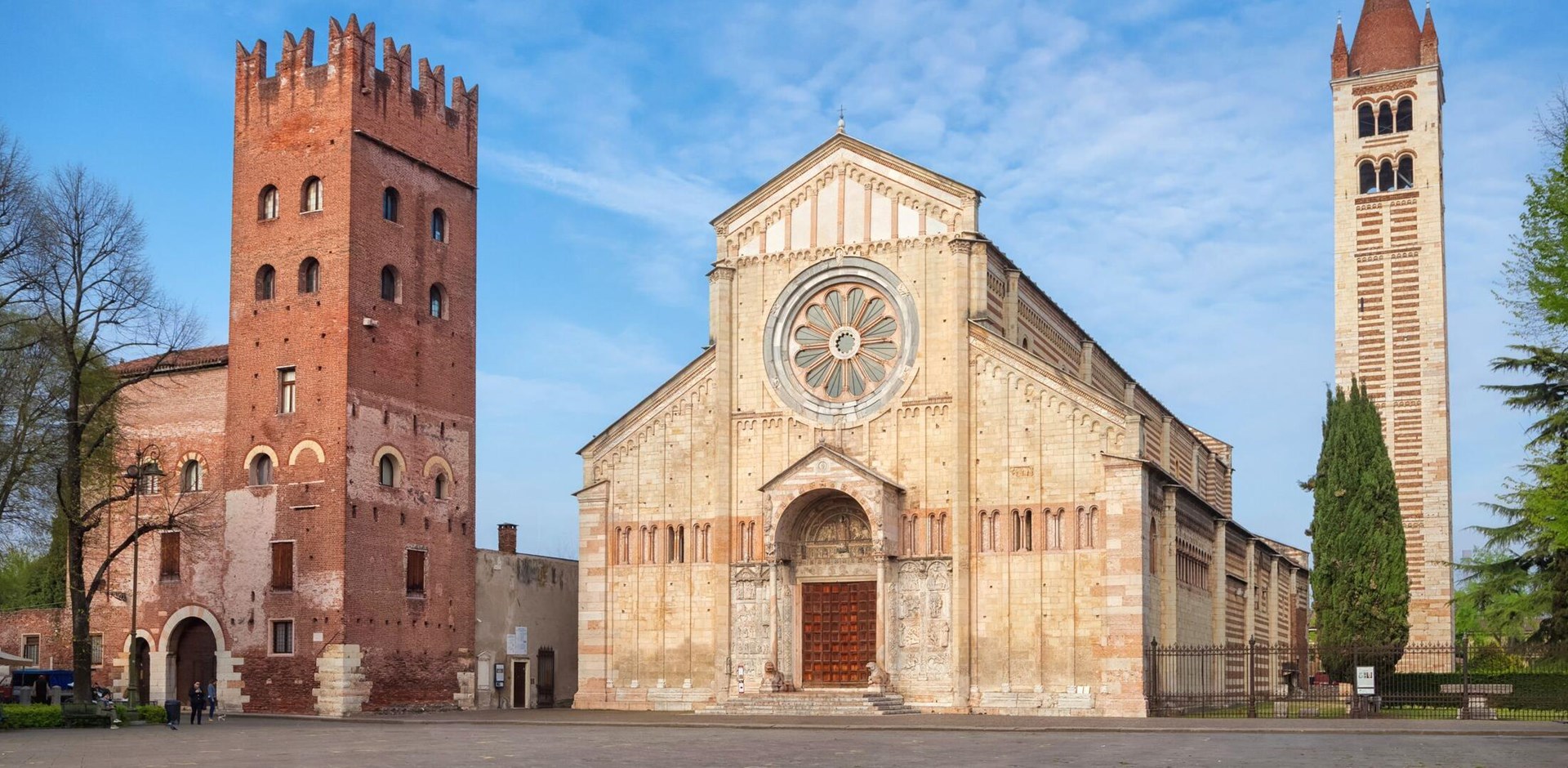 Basilica di San Zeno Maggiore in Verona, Italy