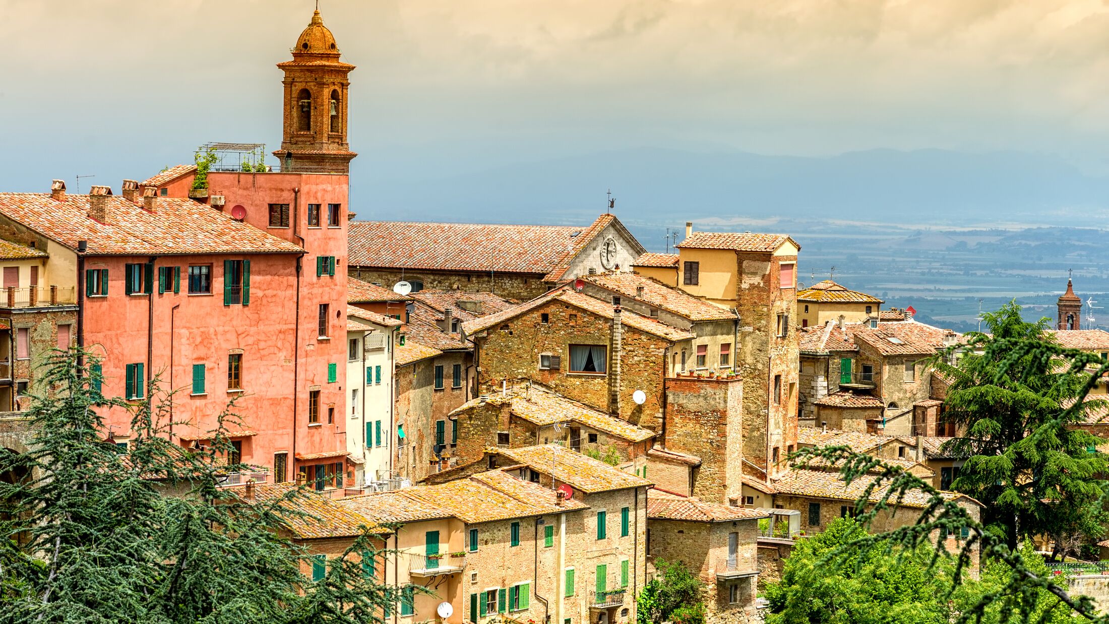 Old town Montepulciano, Tuscany, Italy